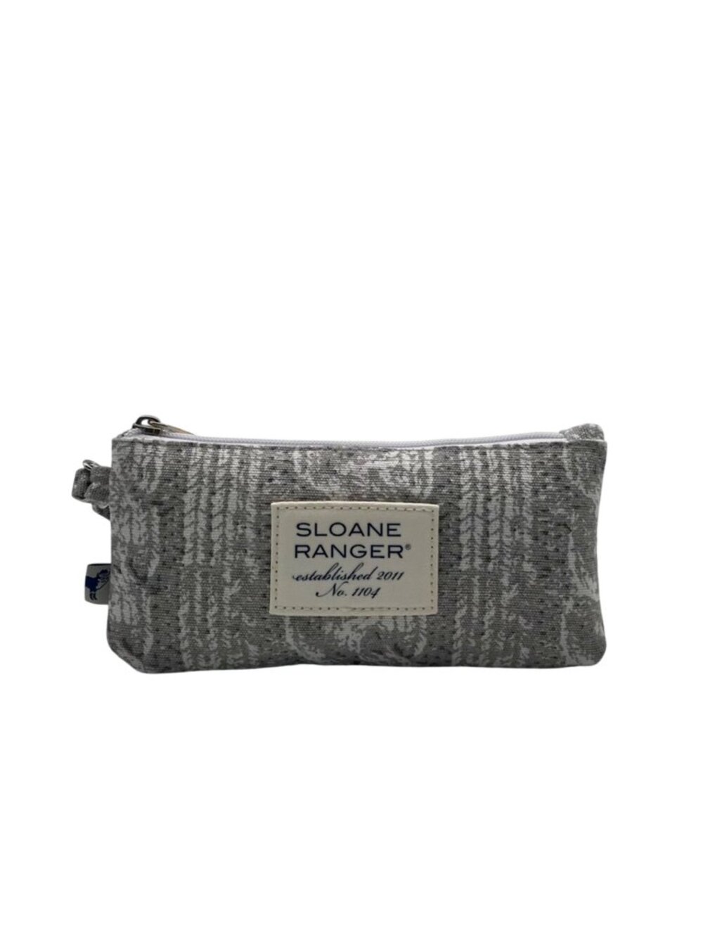 Sloane Grey Fabric Wristlet Wallet